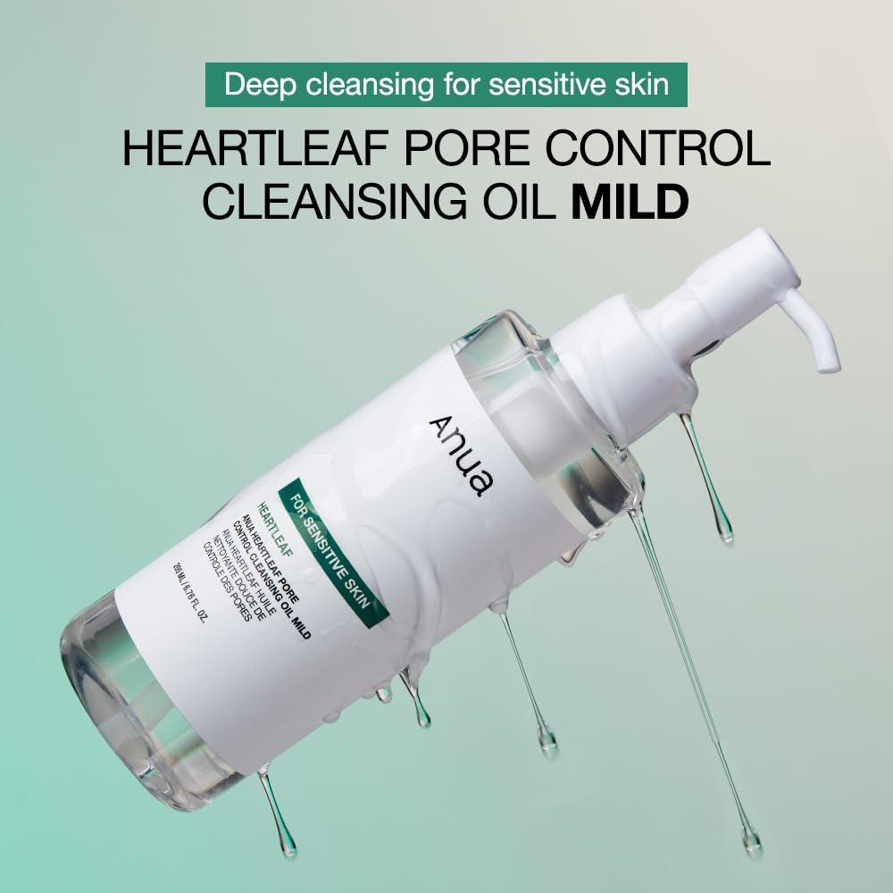 Anua heartleaf cleansing oil mild 200ml