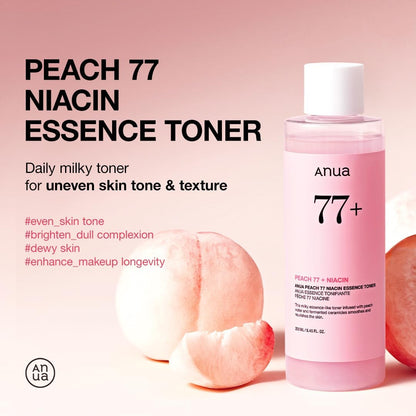 Anua peach 77 Niacin Essence Toner 250ml