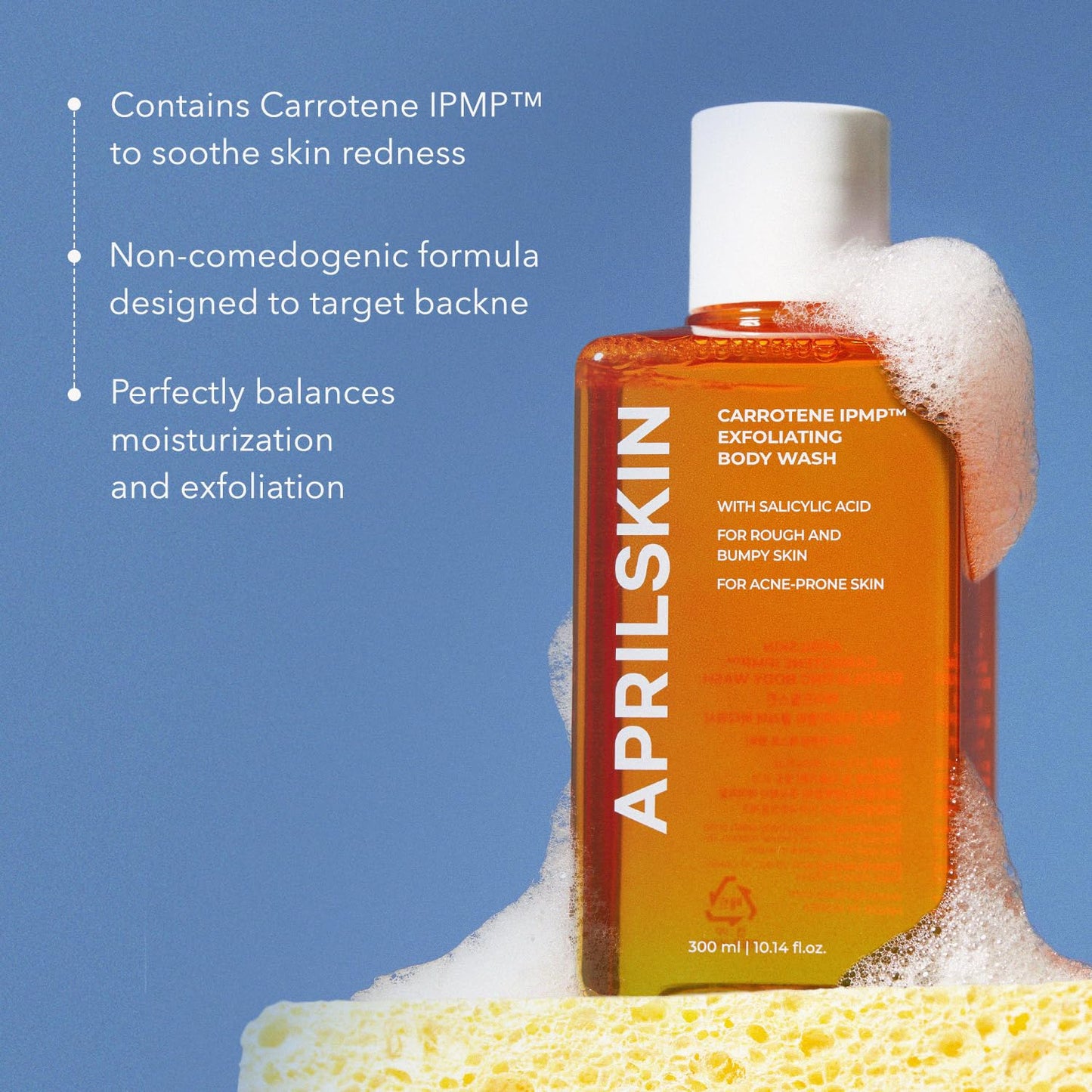 Aprilskin Carrotene Exfoliating Body Wash