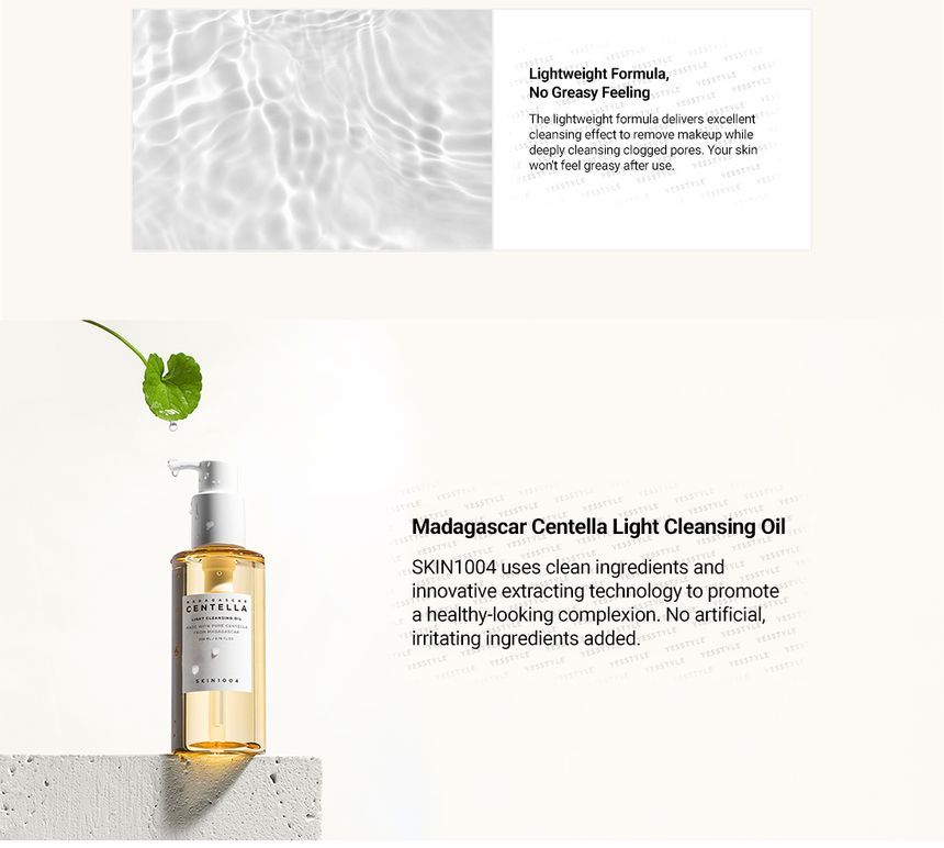 Skin1004 Madagascar Centella Light cleansing oil 200ml