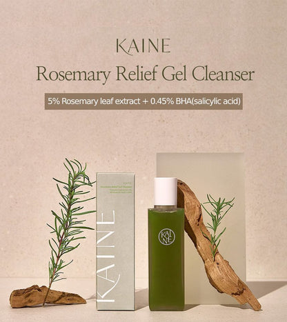 Kaine Rosemary Relief Gel cleanser